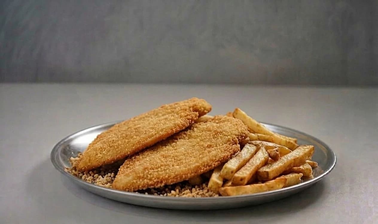 Pechuga de pollo rebozado